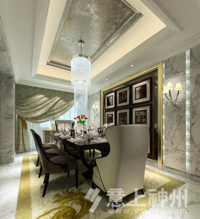 裝飾裝修,歐式新古典風(fēng)格,餐廳裝修,裝修設(shè)計(jì),裝修效果